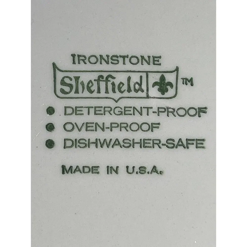 Sheffield vintage ironstone